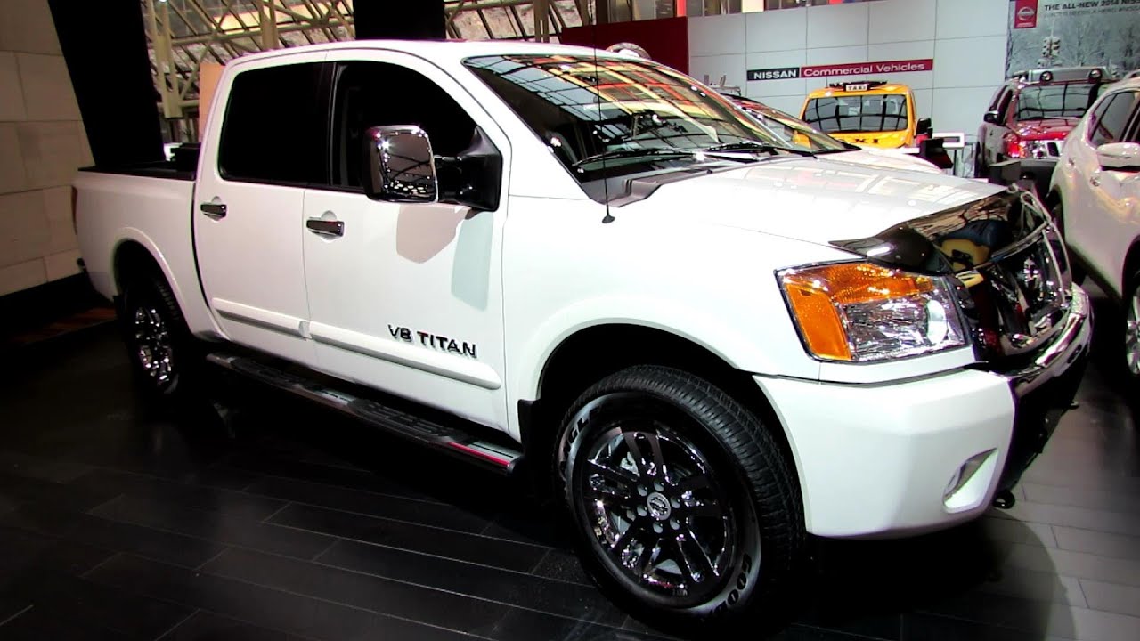 2014 Nissan Titan V8 SL 4x4 - Exterior and Interior Walkaround - 2014  Toronto Auto Show - YouTube