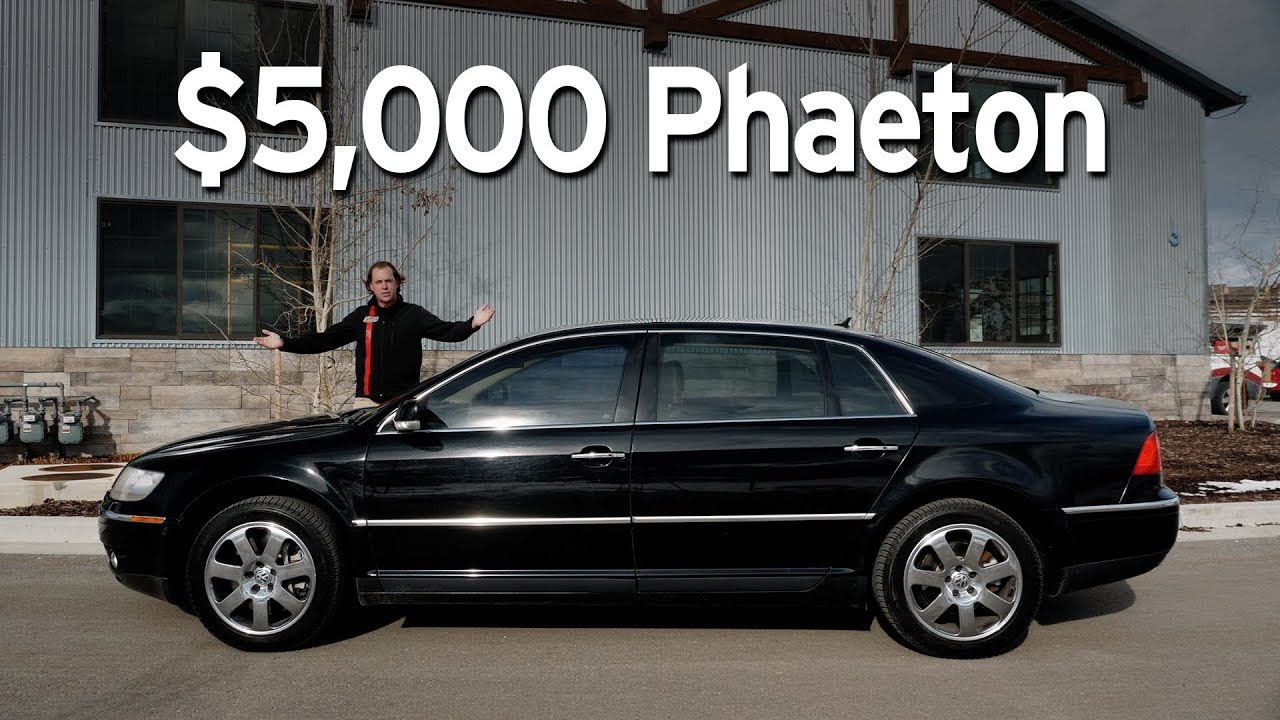 Bought a Cheap VW Phaeton - Big Sedan Challenge | Everyday Driver - YouTube
