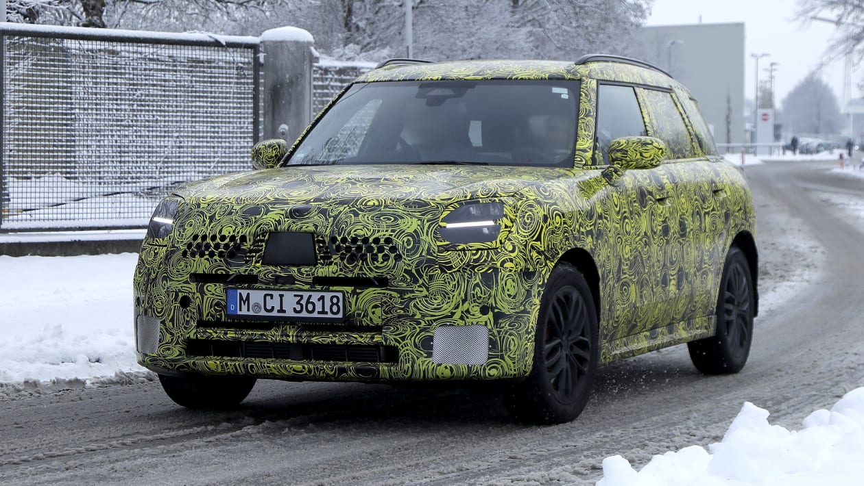 New 2023 MINI Countryman spotted testing on the road | Auto Express