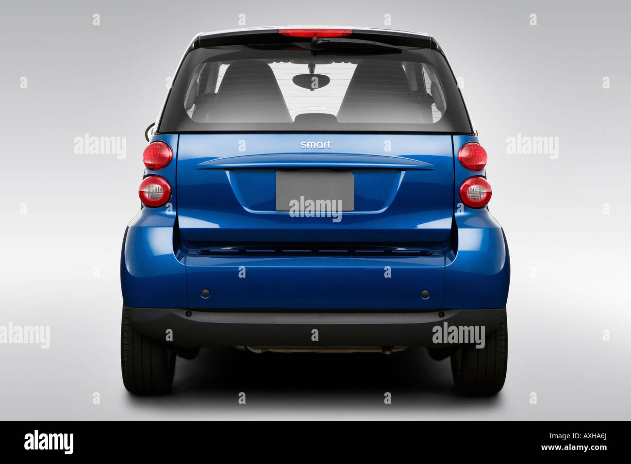 2008 Smart Fortwo Passion in Blue - Low/Wide Rear Stock Photo - Alamy