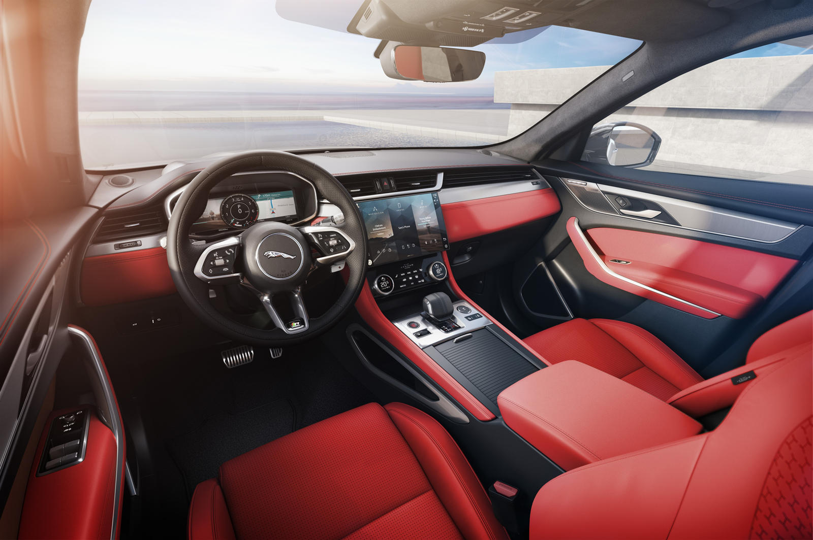 2023 Jaguar F-Pace Interior Dimensions: Seating, Cargo Space & Trunk Size -  Photos | CarBuzz