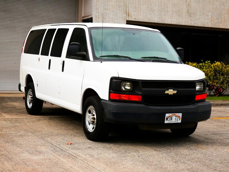 Used 2014 Chevrolet Express 2500 Passenger LS Van for Sale in Pearl City HI  96782 Voyager Auto Sales