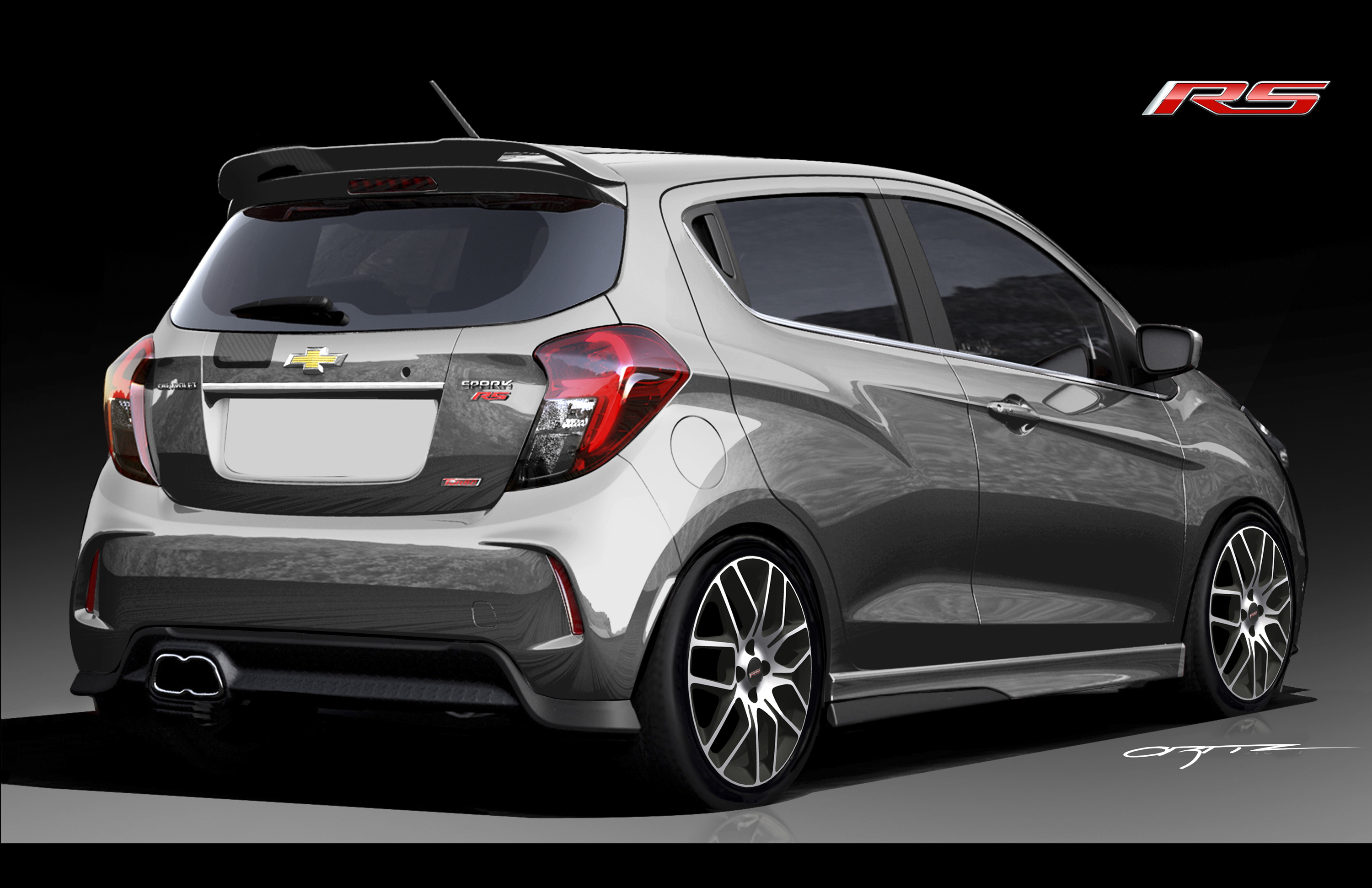 GM Says 2016 Chevrolet Spark RS Has The DNA Of The Corvette