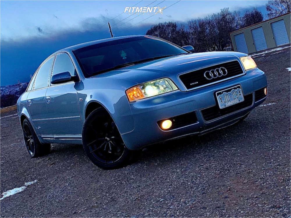 2003 Audi A6 Quattro Base with 17x8 Niche Vosso and Atrezzo 235x45 on Stock  Suspension | 1449359 | Fitment Industries