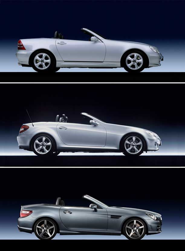 Mercedes Benz SLK Class Design and Technical Evolution Through the Years  1997 - 2011 with Market Value Analysis - C… | Mercedes benz slk, Mercedes  slk, Mercedes car