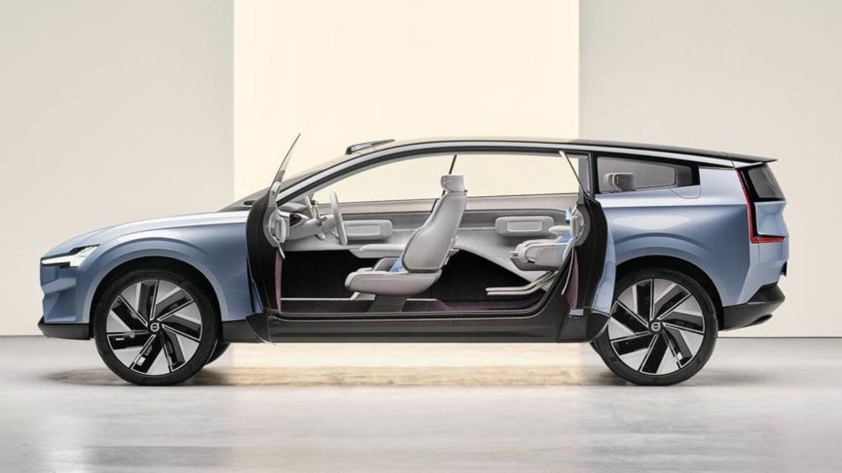 Volvo's Electric EX90 SUV Interior Made From Recycled Bottles