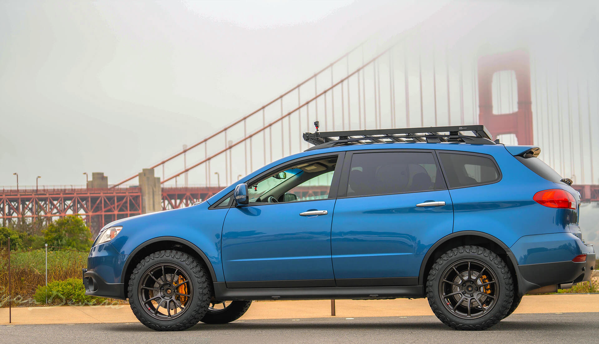 The Big Subie - a Lifted Subaru Tribeca with an Off-road Attitude