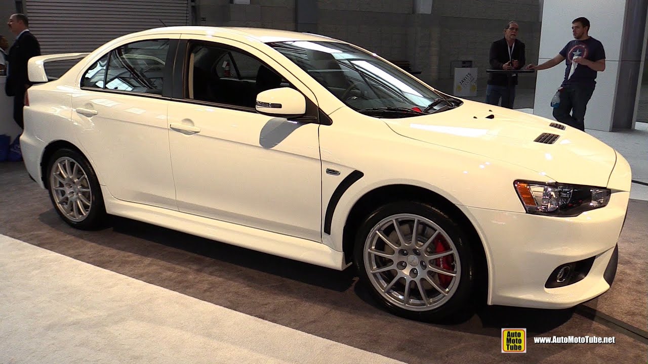 2015 Mitsubishi Lancer Evolution - Exterior and Interior Walkaround - 2015  New York Auto Show - YouTube