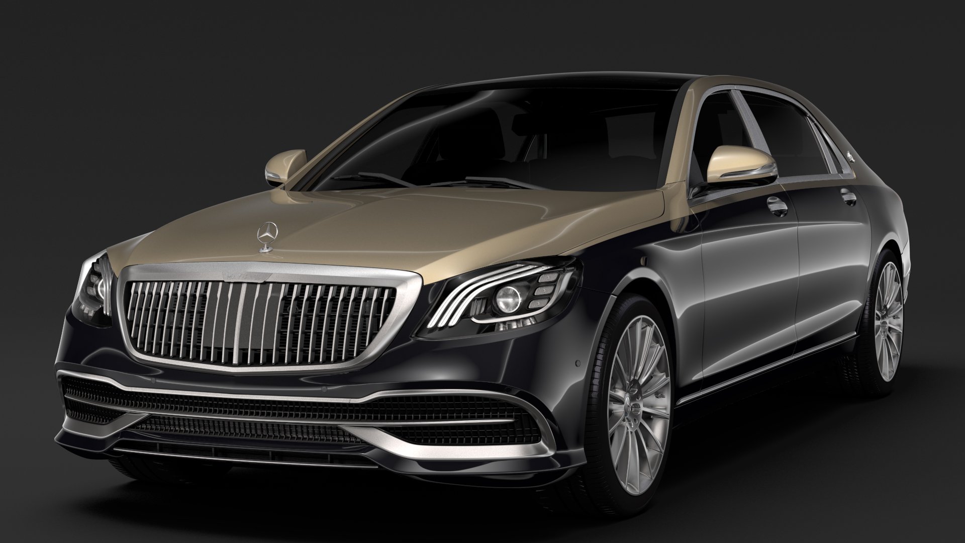 Mercedes Maybach S 560 X222 2019 - 3D Model by Creator 3D