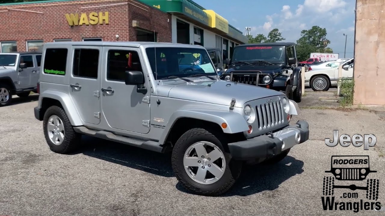 Here's a 2011 Jeep Wrangler Unlimited Sahara | For Sale Review Tour at  Rodgers Wranglers | HD Video - YouTube