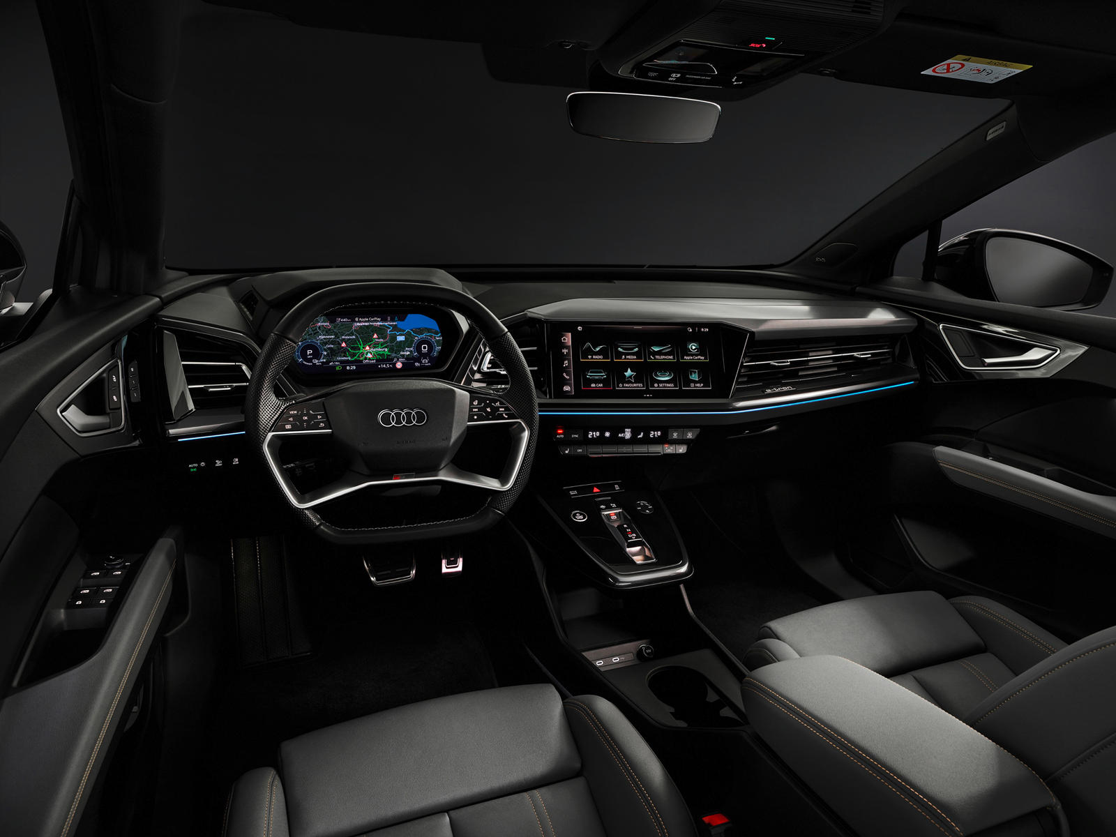 2022 Audi Q4 e-tron Interior Photos | CarBuzz