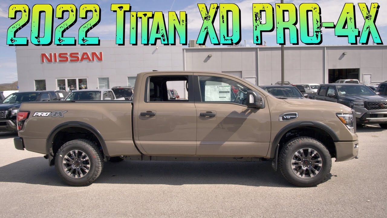 New 2022 Nissan Titan XD PRO-4X at Nissan of Cookeville-Link Included! -  YouTube