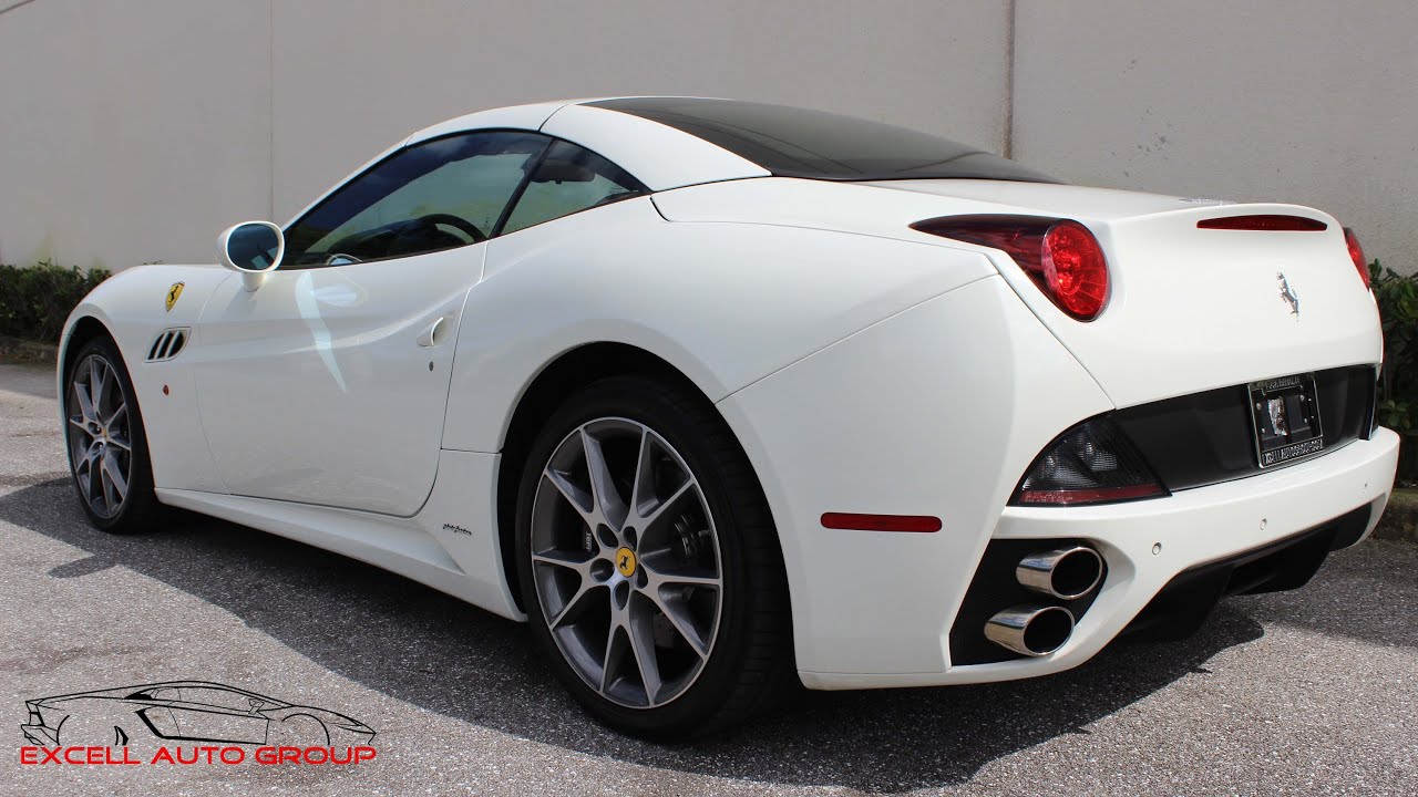 2012 Ferrari California Convertible: Virtual Test Drive - YouTube