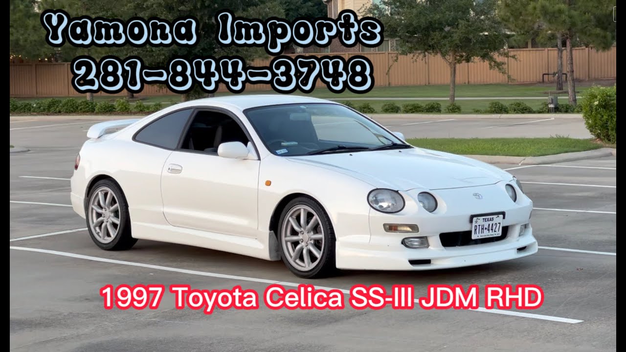 1997 Toyota Celica SS-I JDM RHD with 51k miles review **** For Sale**** -  YouTube