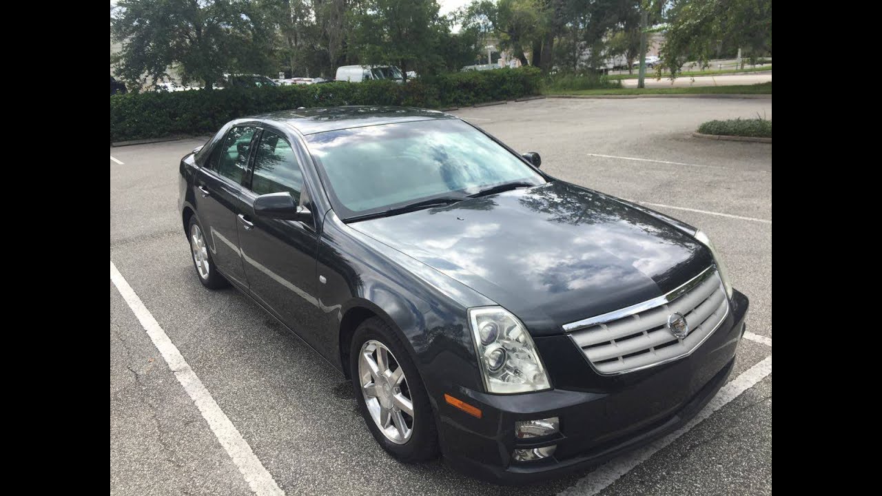 2006 Cadillac STS 3.6L V6 Car Review For Sale - YouTube