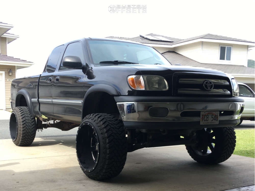 2002 Toyota Tundra with 22x14 -76 Moto Metal Mo962 and 33/12.5R22 Atturo  Trail Blade Mt and Suspension Lift 6" | Custom Offsets