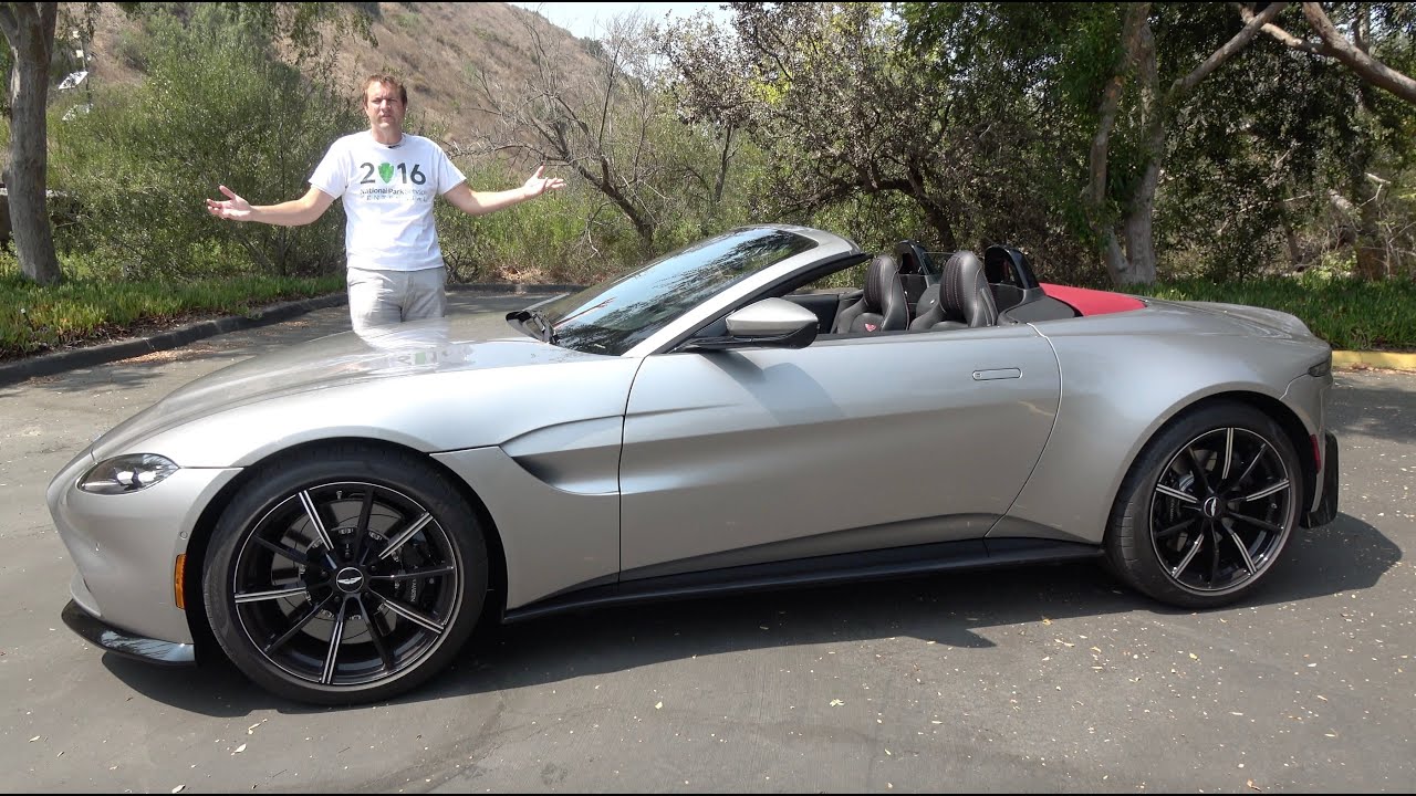 The 2021 Aston Martin Vantage Roadster Is a $200,000 Luxury Sports Car -  YouTube