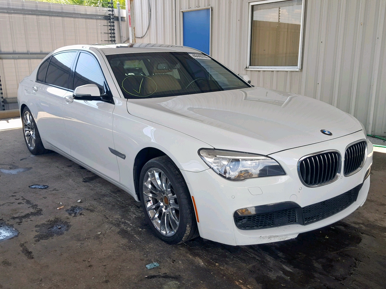 BMW 740 LI 2014, WBAYE4C58ED138479 — Auto Auction Spot