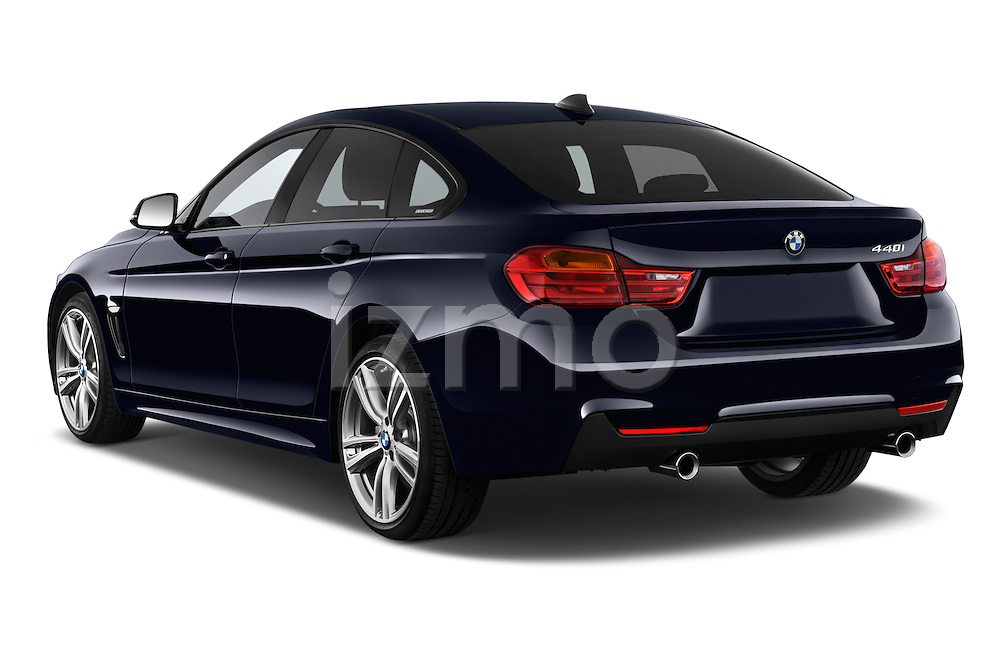 2017 BMW 4-Series 440i-Gran-Coupe 5 Door Hatchback Angular Rear Car  Pictures | izmostock