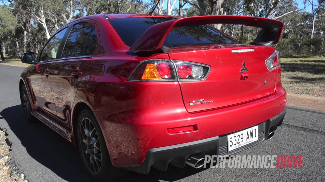 2014 Mitsubishi Lancer Evolution X MR engine sound and 0-100km/h - YouTube