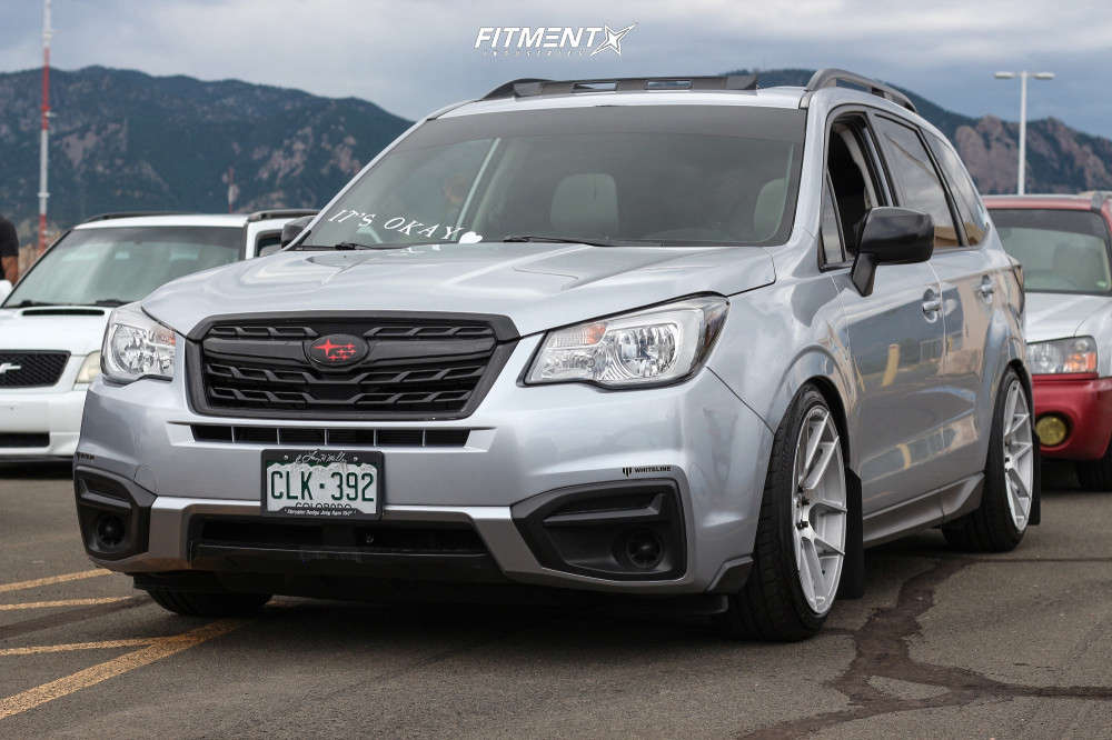2018 Subaru Forester 2.5i Premium with 19x9.5 Avant Garde M510 and Achilles  225x45 on Coilovers | 1192460 | Fitment Industries