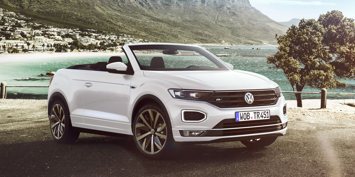 VW's T-Roc Convertible Is the Spiritual Successor to the Golf Cabriolet