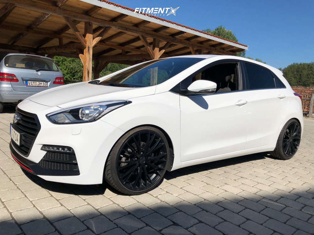 2016 Hyundai Elantra GT Limited with 19x9 MAK Rennen and Star Performer  225x35 on Coilovers | 774556 | Fitment Industries