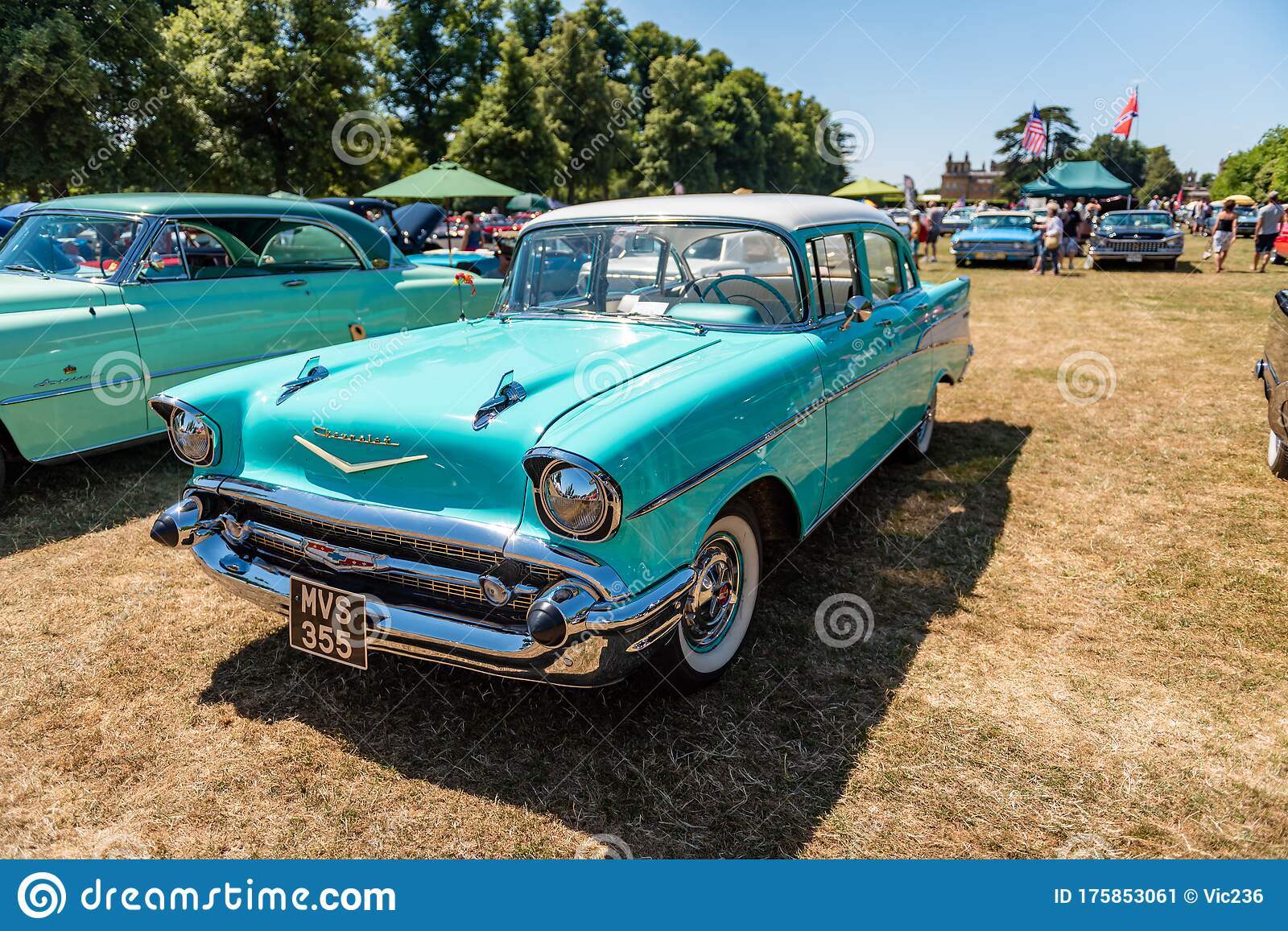 Vintage Pale Blue Chevrolet Editorial Photo - Image of auto, custom:  175853061
