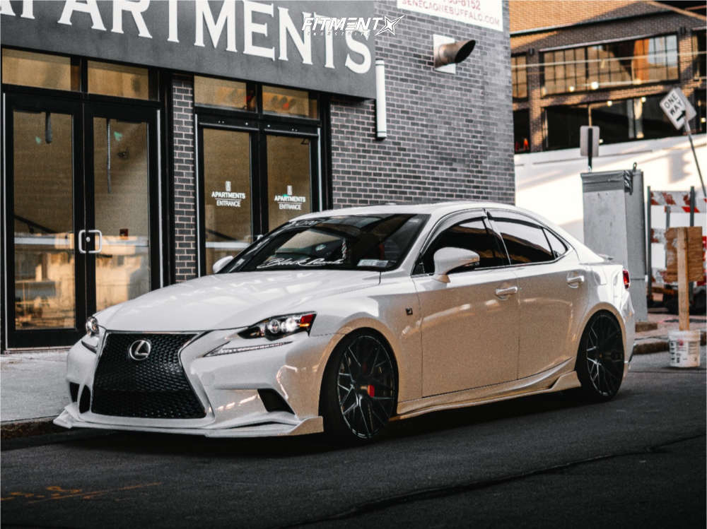 2016 Lexus IS200t F Sport with 20x9 Aodhan Ls009 and Achilles 225x30 on  Coilovers | 1529726 | Fitment Industries