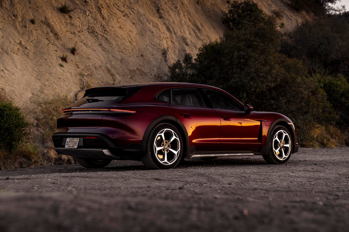 2021 Porsche Taycan 4 Cross Turismo review: Who needs a Turbo? - CNET