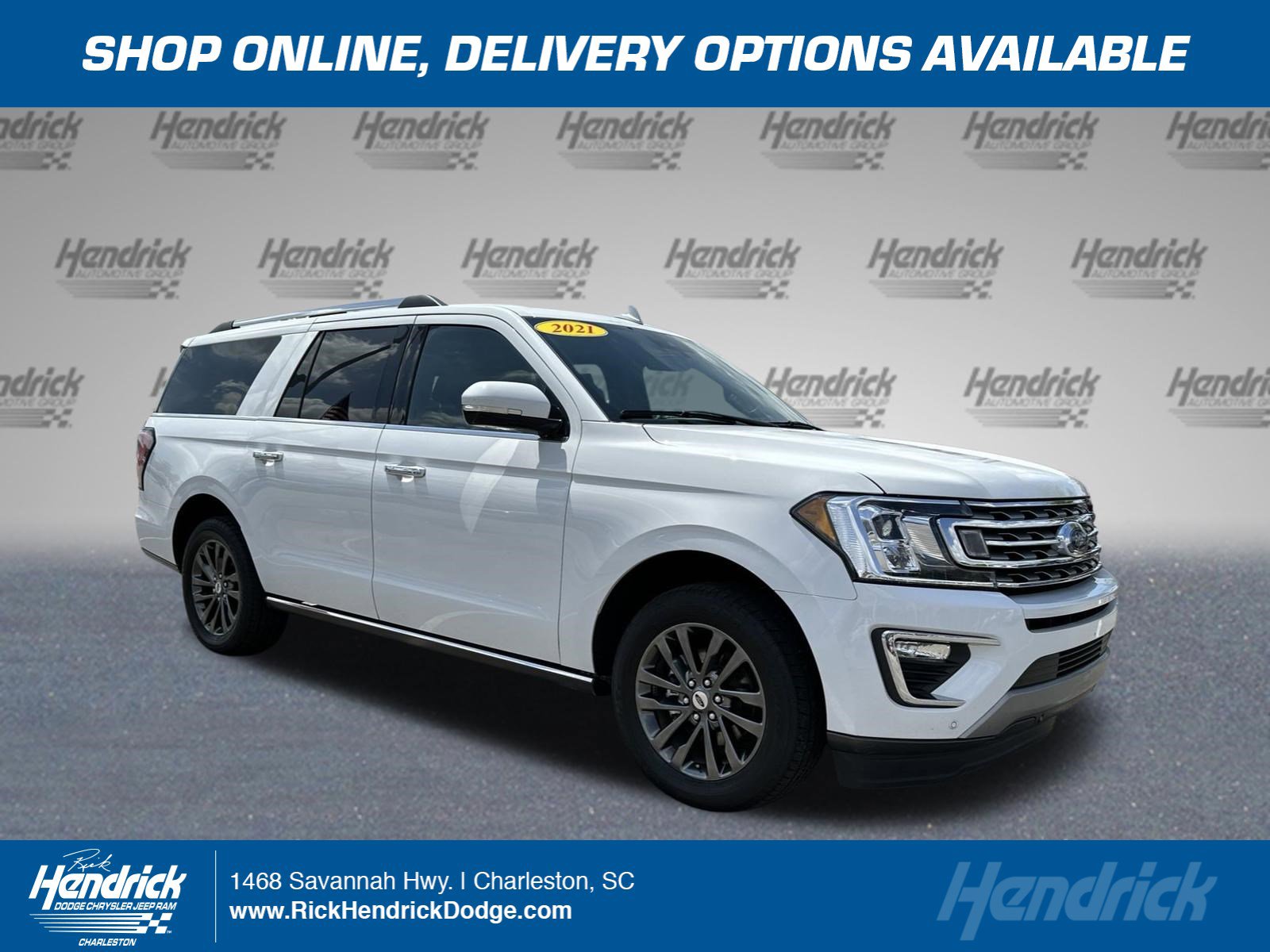 Pre-Owned 2021 Ford Expedition Max Limited SUV in Charleston #P09792 | Rick  Hendrick Dodge Chrysler Jeep Ram