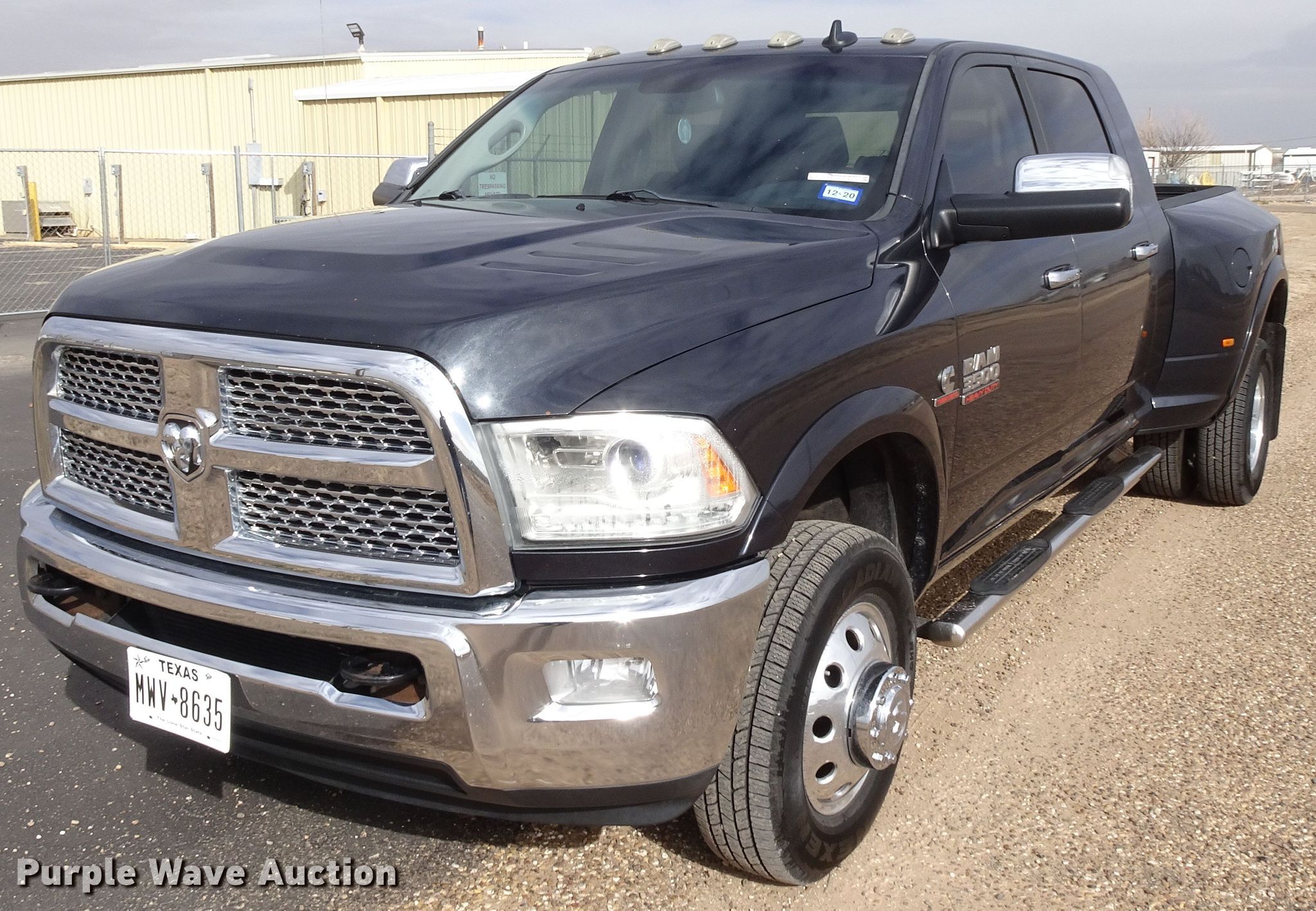 2014 Dodge Ram 3500 Mega Cab pickup truck in Lubbock, TX | Item GC9171 sold  | Purple Wave