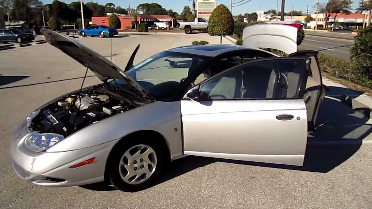 SOLD 2002 Saturn SC1 Coupe 70K Miles Meticulous Motors Inc Florida For Sale  LOOK! - YouTube
