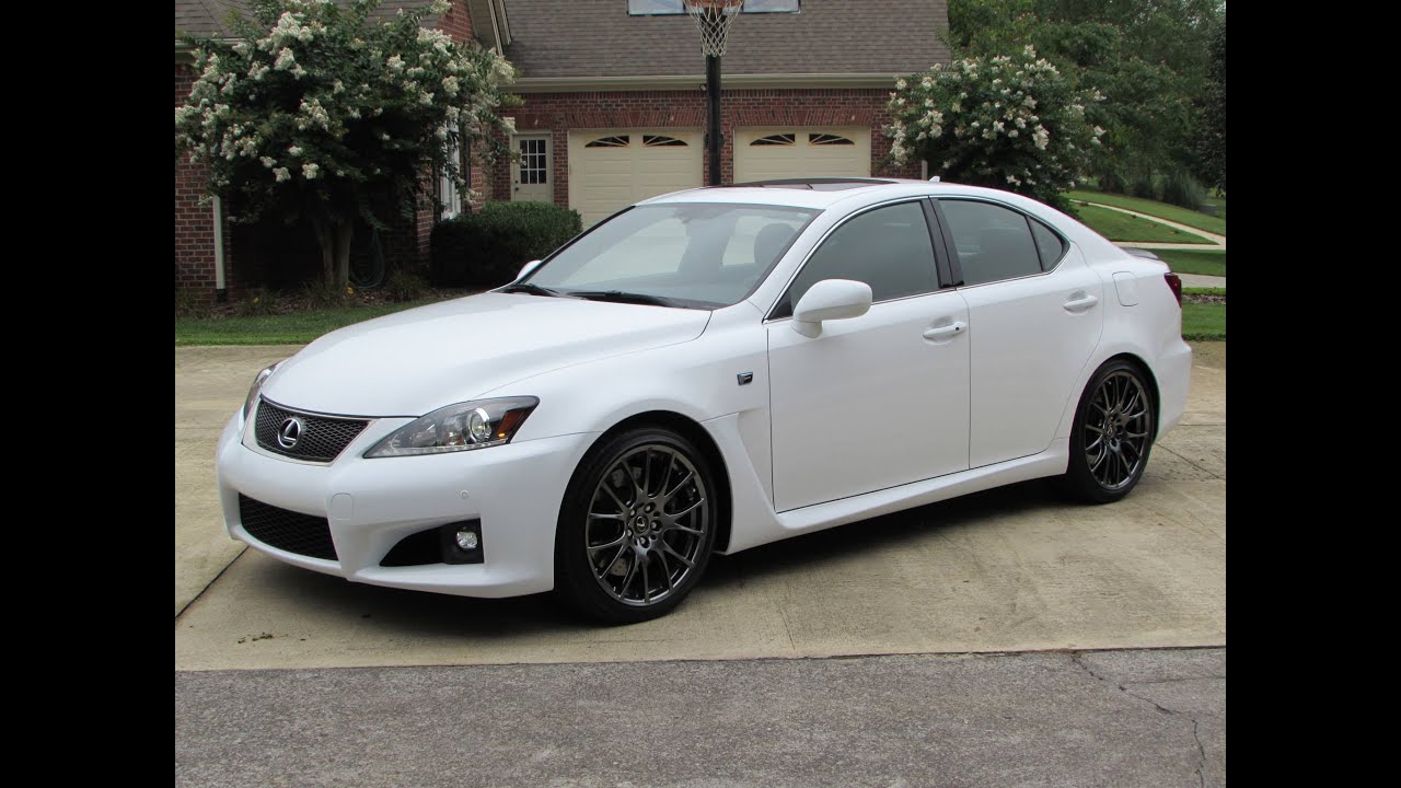 2014 Lexus IS-F Start Up, Exhaust, Test Drive, and In Depth Review - YouTube