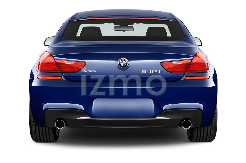 2019 BMW 6-Series-Gran-Coupe 640i-xDrive-M-Sport-Edition-AWD 4 Door Sedan  Rear View Stock Images | izmostock