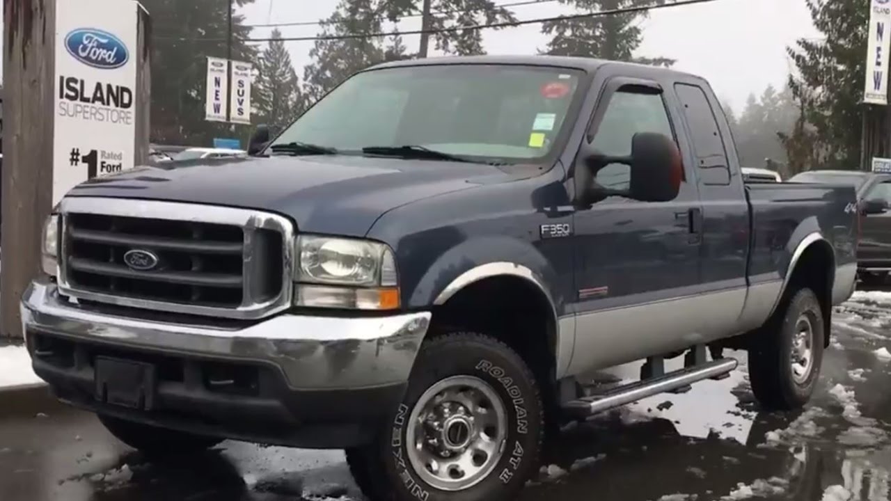 2004 Ford Super Duty F-350 XLT Supercab 4X4 + Spray in Box Liner  Review/Island Ford - YouTube