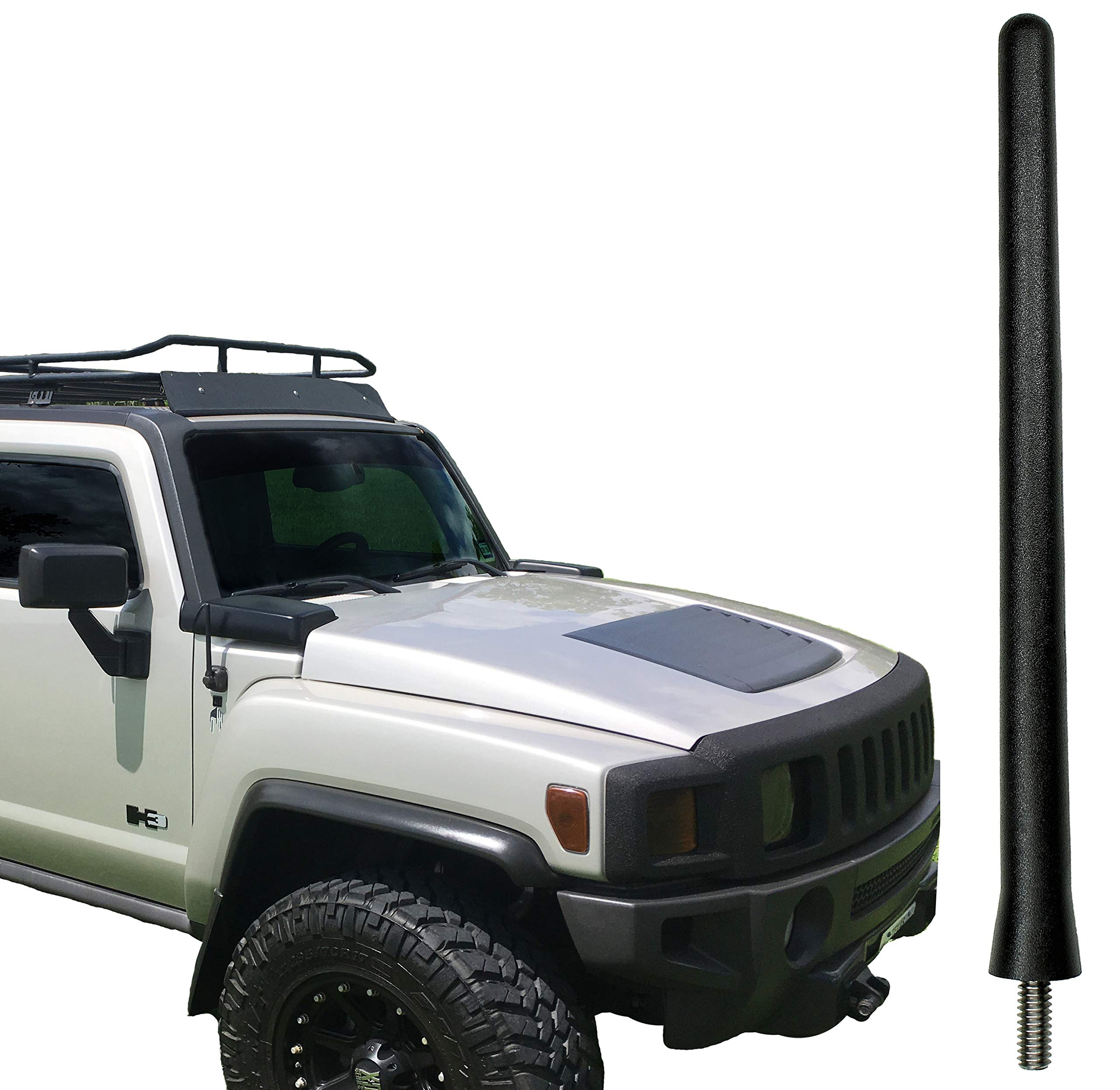 Amazon.com: AntennaMastsRus - The Original 6 3/4 Inch is Compatible with Hummer  H3 (2006-2010) - Car Wash Proof Short Rubber Antenna - Internal Copper Coil  - Premium Reception - German Engineered : Automotive