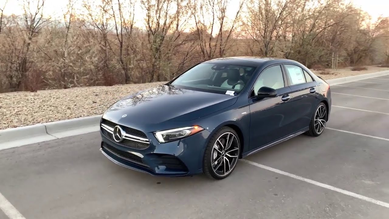 Is the 2021 AMG A 35 4MATIC Sedan the best entry level AMG? A 35 In-depth  Review Drive Impressions - YouTube