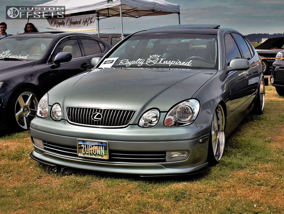2003 Lexus GS300 with 20x9 35 XXR 968 and 235/35R20 Zonda and Coilovers |  Custom Offsets