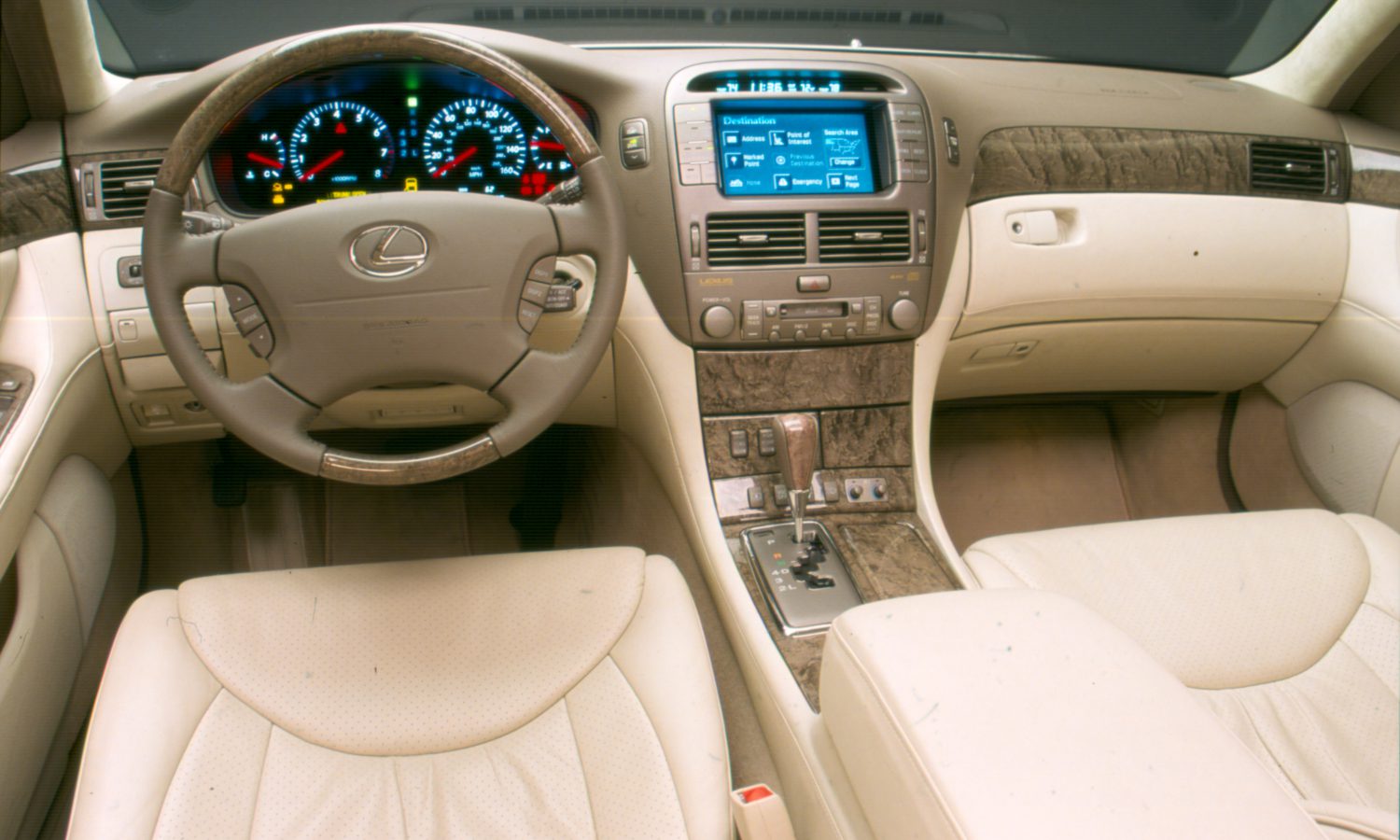 2001-2003 Lexus LS 430 interior 012 - Lexus USA Newsroom