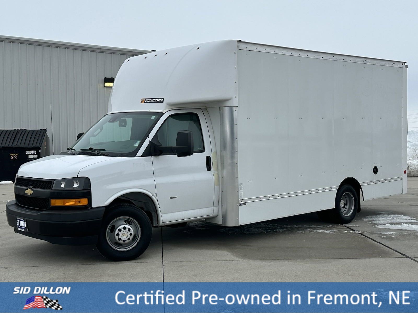 Certified Pre-Owned 2021 Chevrolet Express Commercial Cutaway RWD 3500 177  Specialty Vehicle in #1T0483H | Sid Dillon