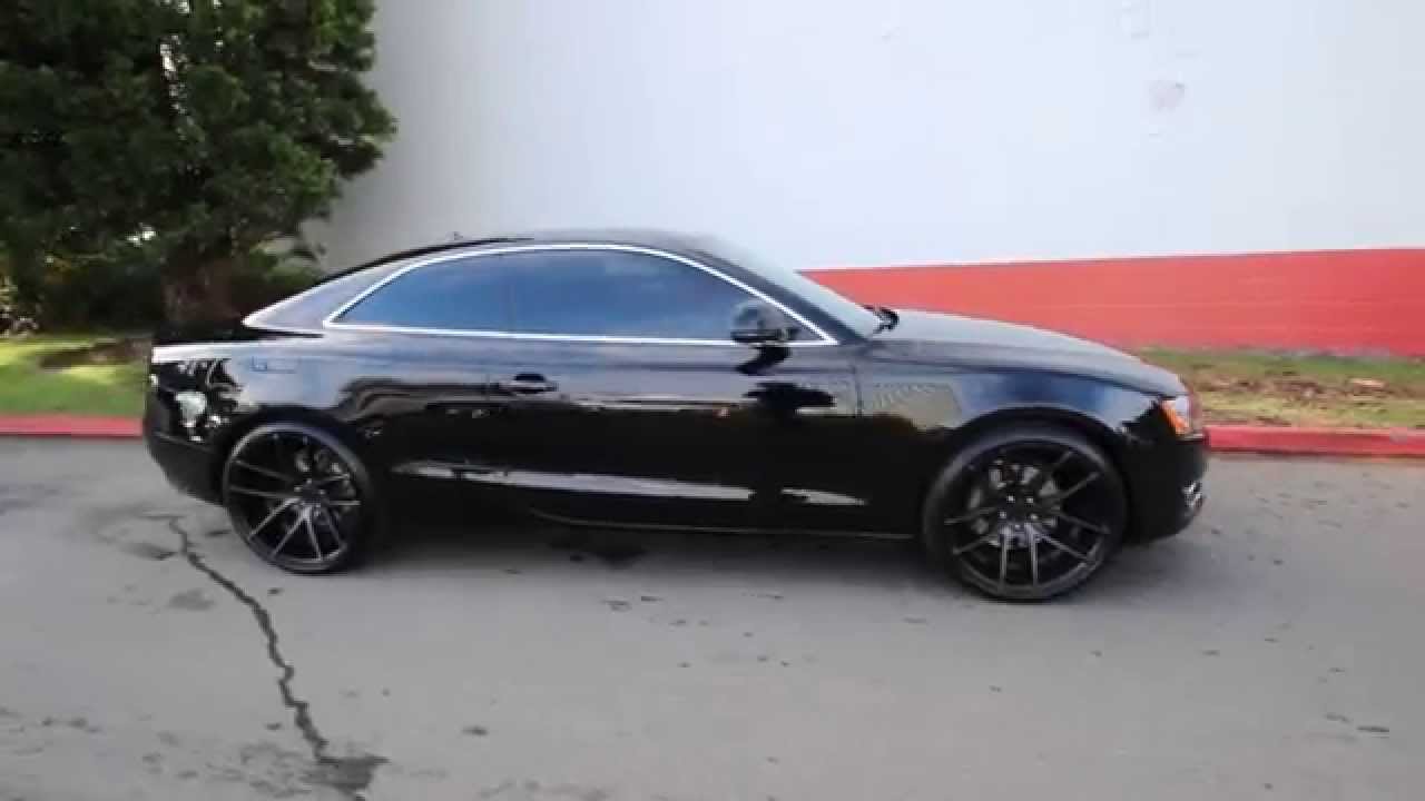 2009 Audi A5 3.2 | Black | 9A037488 | Redmond | Seattle - YouTube
