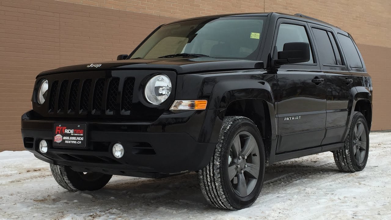 2015 Jeep Patriot High Altitude 4WD - Leather, Sunroof, Heated Seats | HUGE  VALUE - YouTube