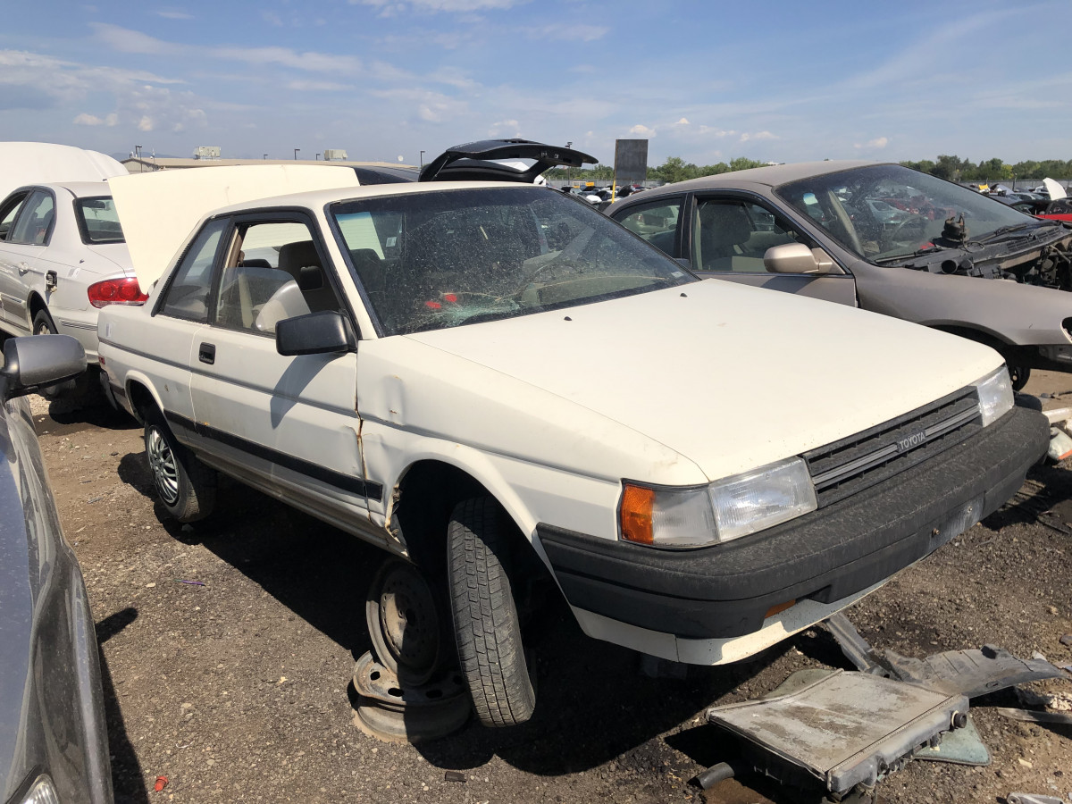 Junkyard Classic: 1988 Toyota Tercel Coupe – Oh, What A Feeling (Seeing  This Here)! | Curbside Classic
