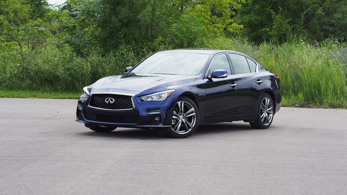2021 Infiniti Q50 review: Cheating Father Time - CNET