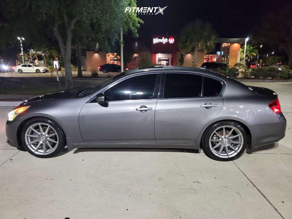 2011 INFINITI G25 X with 19x8.5 TSW Clypse and Falken 245x40 on Stock  Suspension | 1693505 | Fitment Industries