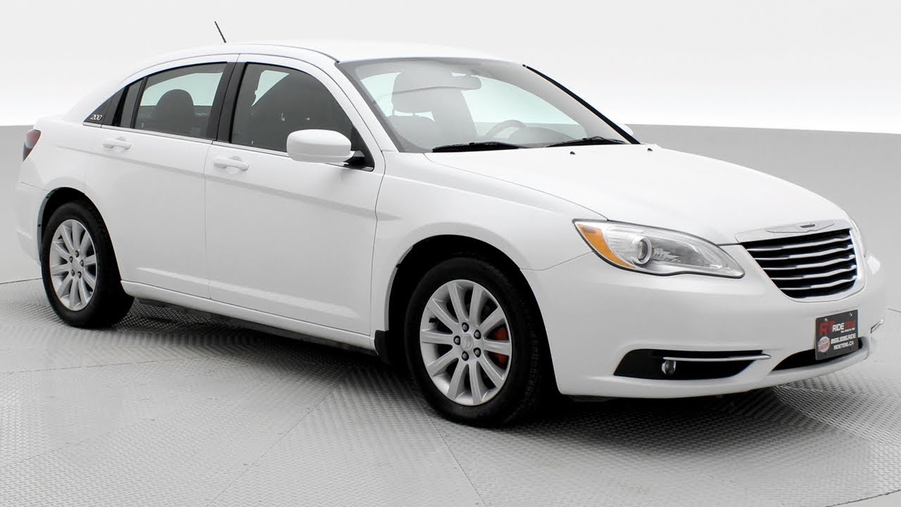 2014 Chrysler 200 Touring w/ Remote Start & Heated Seats | ridetime.ca -  YouTube