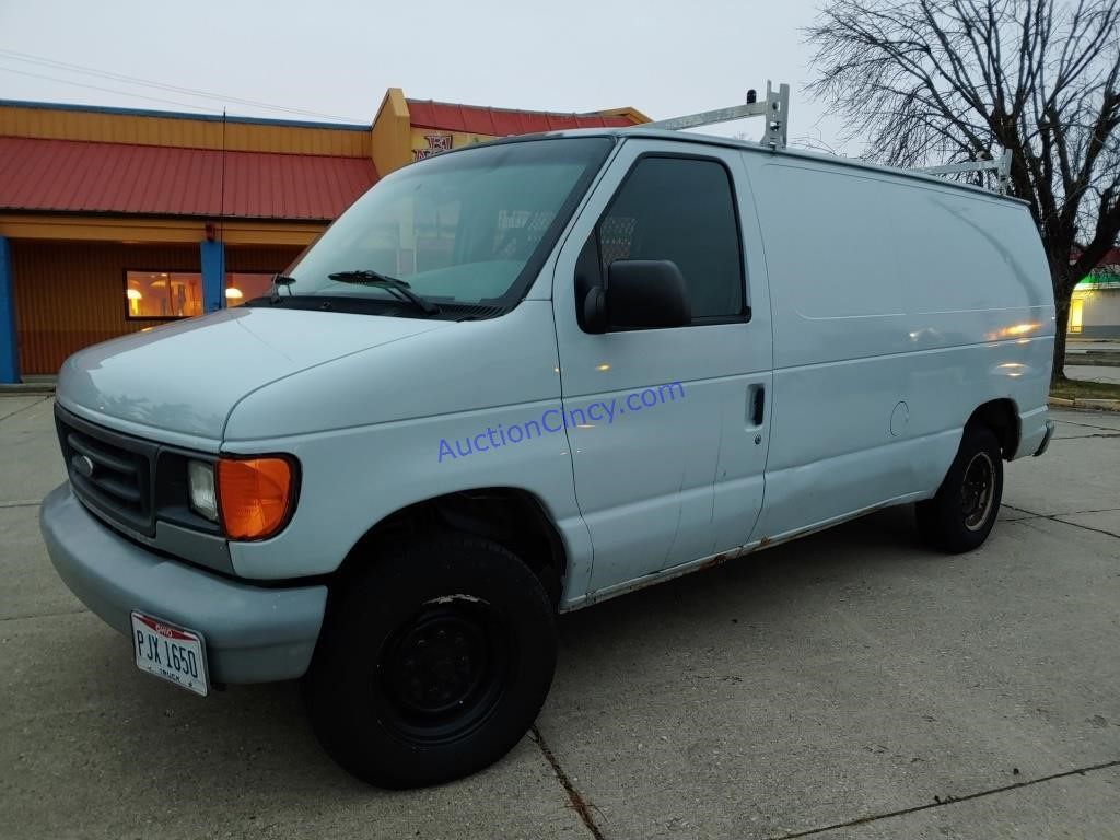 2006 Ford E250 Cargo Van | Max Webster Auctioneers