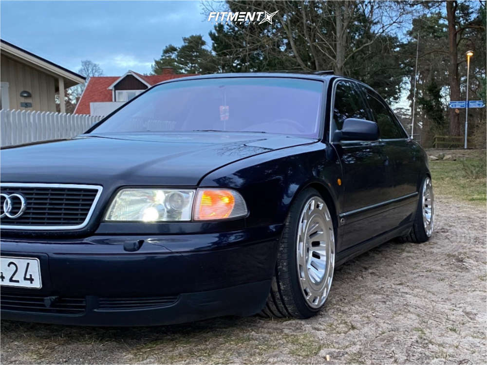 1997 Audi A8 Quattro Base with 19x10 Radi8 R8t12 and Star Performer 255x30  on Coilovers | 937058 | Fitment Industries