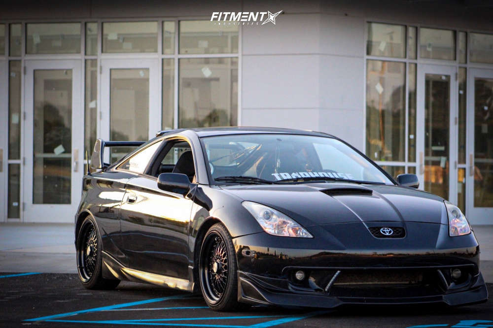2000 Toyota Celica GT with 17x8.5 ESR Sr03 and Falken 215x35 on Coilovers |  735187 | Fitment Industries